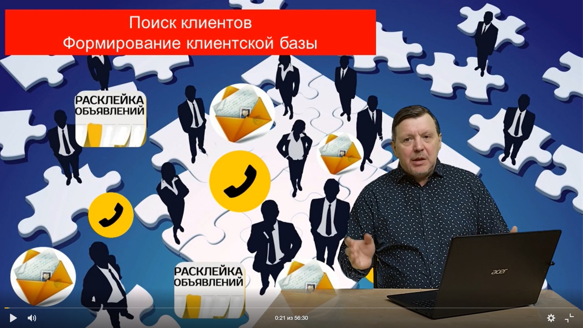 Превью Урок 6. Поиск клиента и формирование клиентской базы