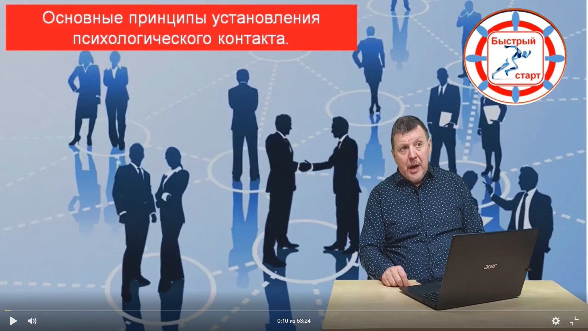 Превью Урок 7. Основные принципы установления психологического контакта