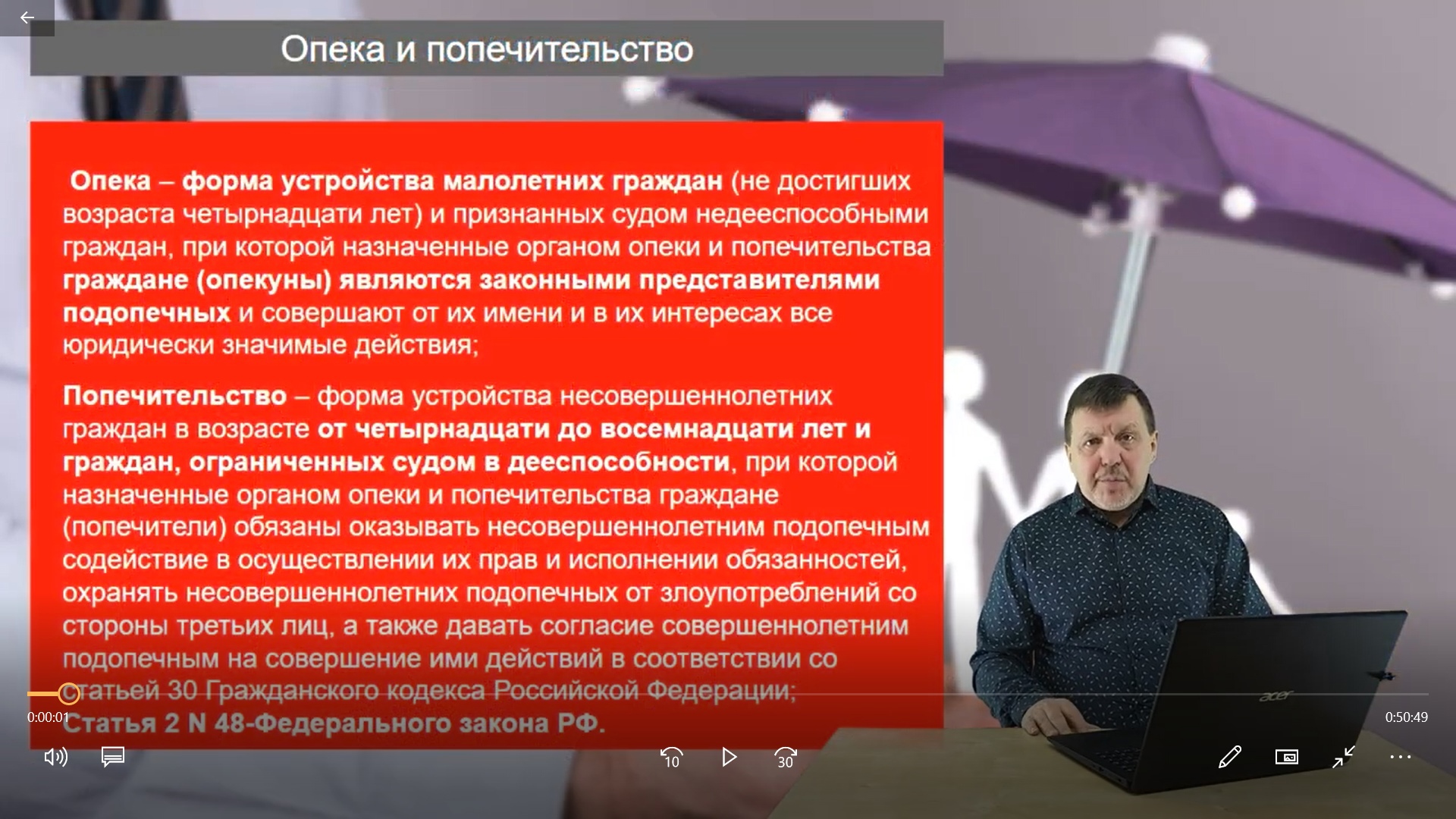 Превью Урок 5. Органы опеки и продажа объекта