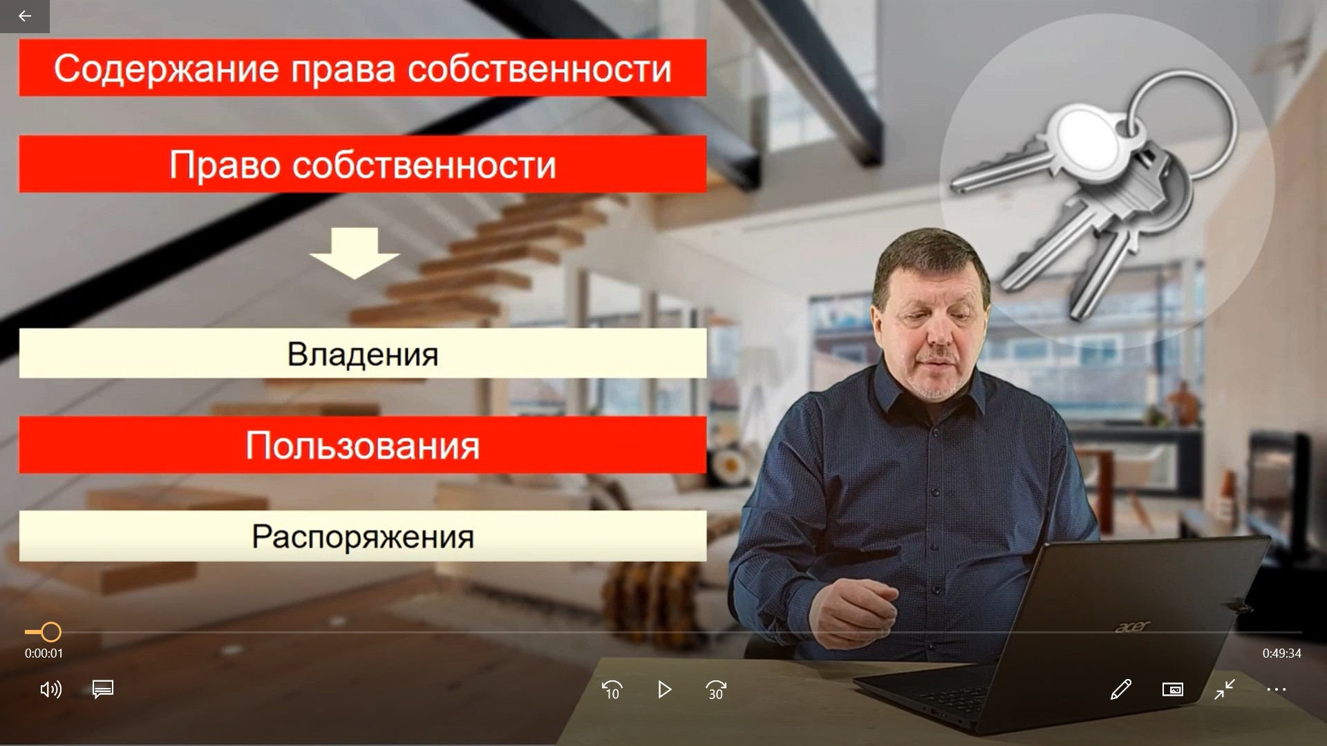Превью Урок 2. Право пользования на объект недвижимости
