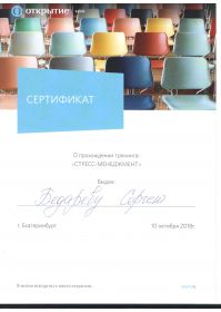 Стресс Бедарев С Б