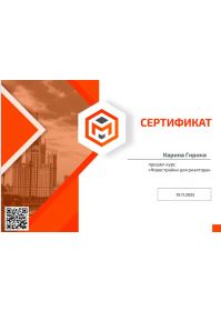 Сертификат Новостроки 19.11.25